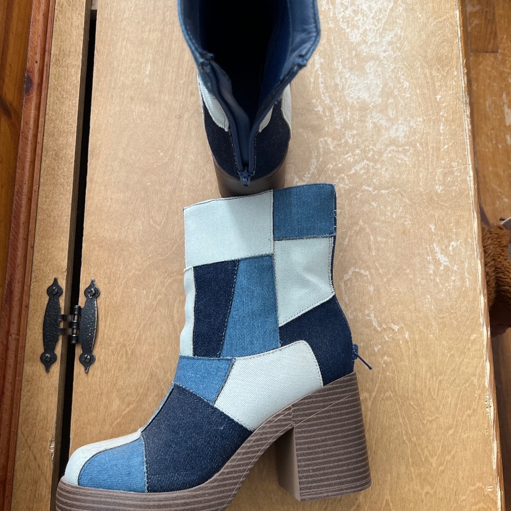 Patchwork SO boots